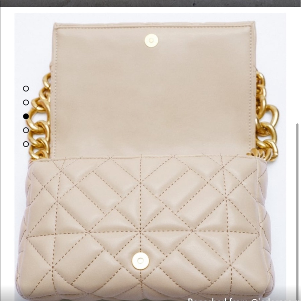 COPY - COPY - Quilted chain shoulder bag - Picture 3 of 3